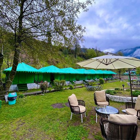 Himalayan Riverside Swiss Cottage Tents, Manali Bagian luar foto